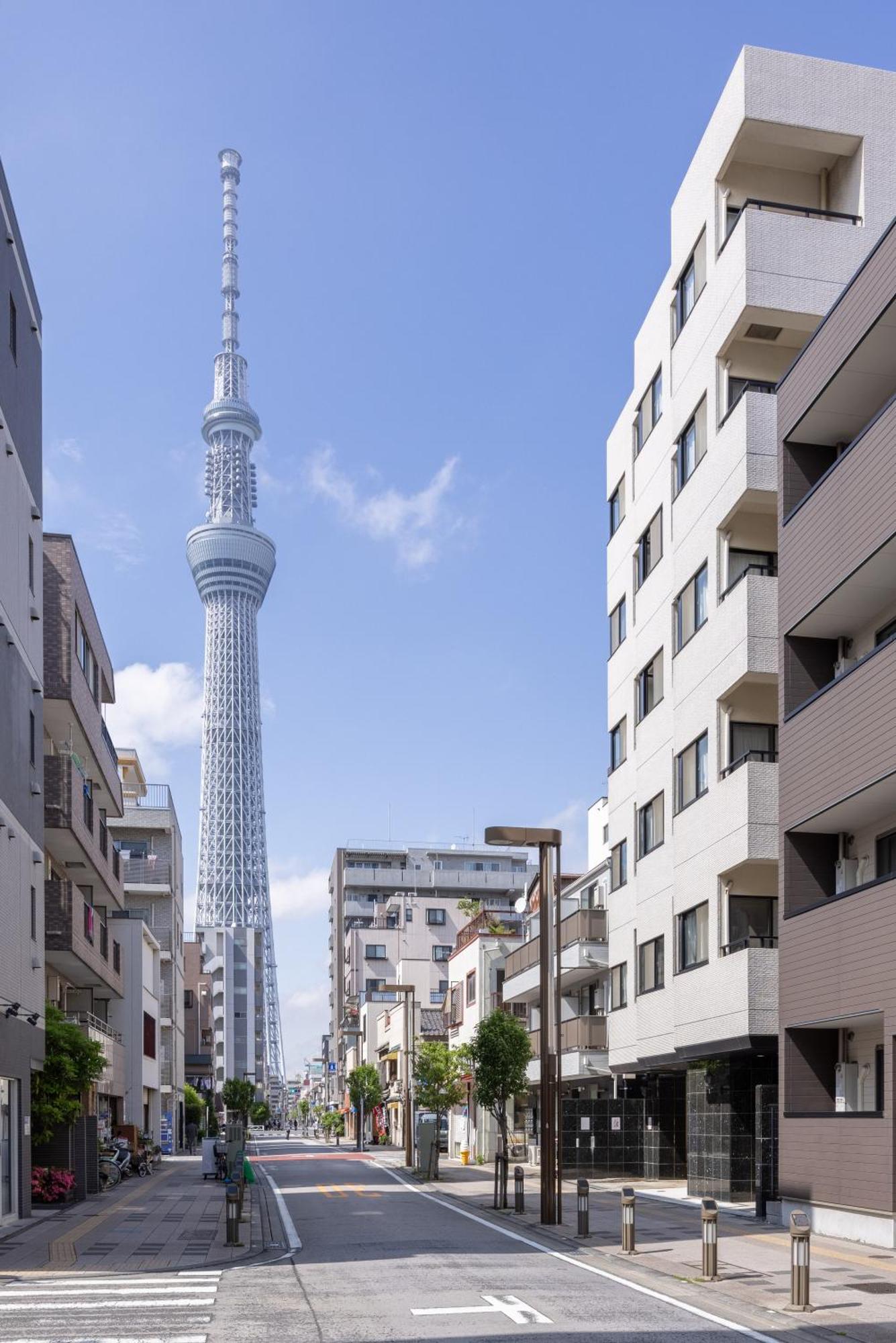 Ferienwohnung Skytree View Kinshicho - Self Check-In Only Präfektur Tokio Exterior foto